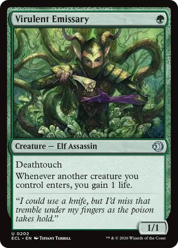 Virulent Emissary (202) [Lorwyn Eclipsed]