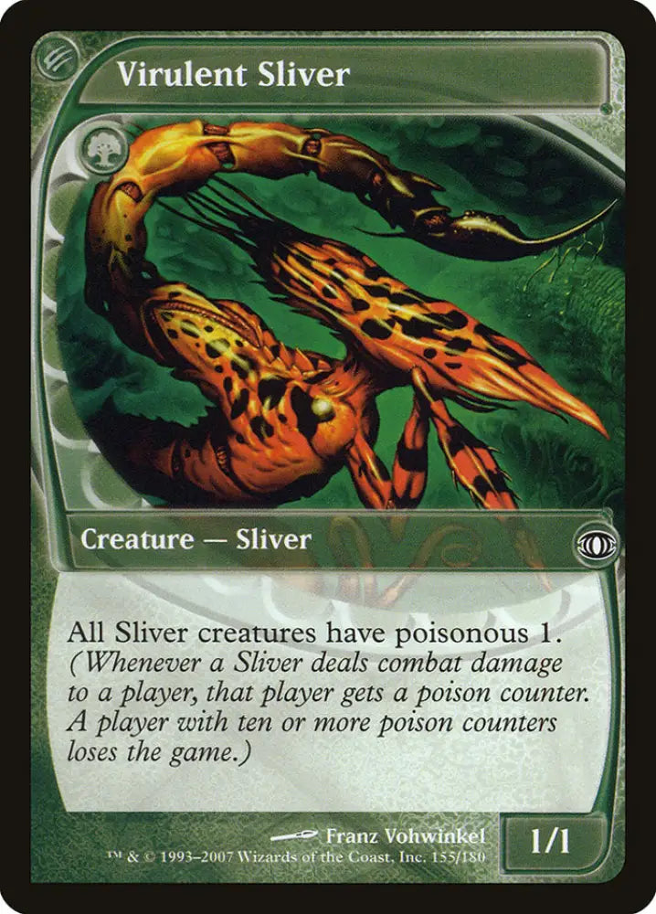 Virulent Sliver [Future Sight] - MTG Single