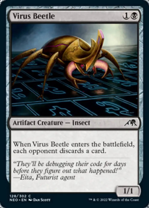 Virus Beetle [Kamigawa: Neon Dynasty] - MTG Single