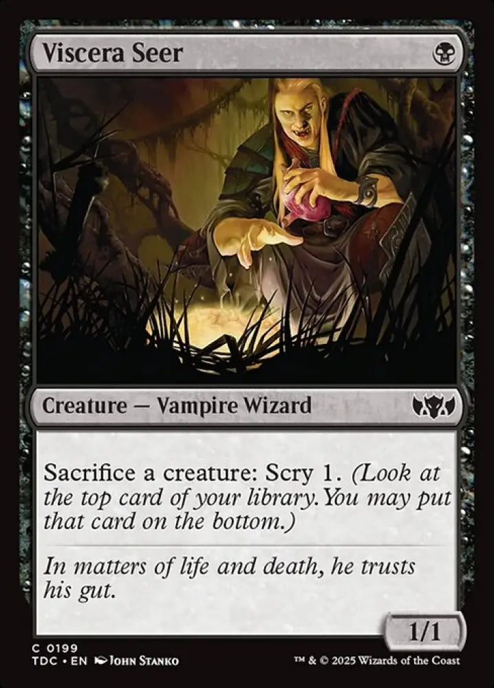 Viscera Seer (199) [Tarkir: Dragonstorm Commander]