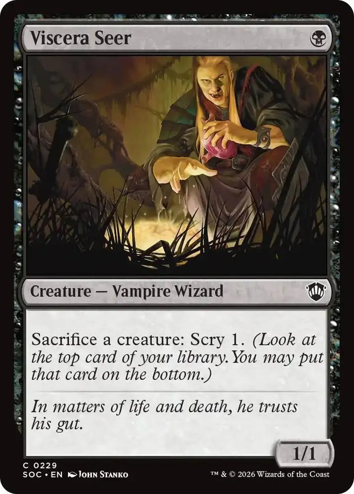 Viscera Seer (229) [Secrets of Strixhaven Commander]