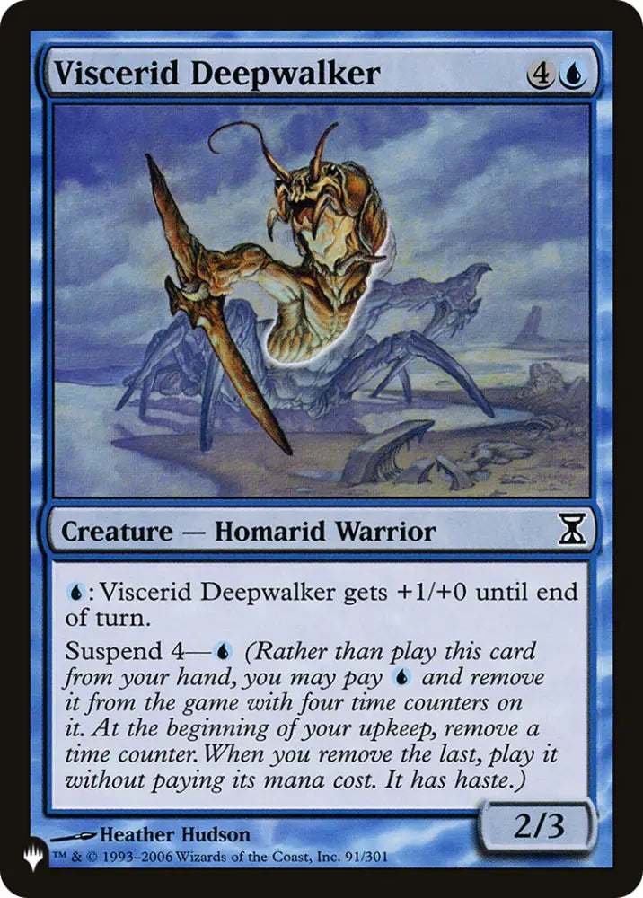 Viscerid Deepwalker [The List] - MTG Single