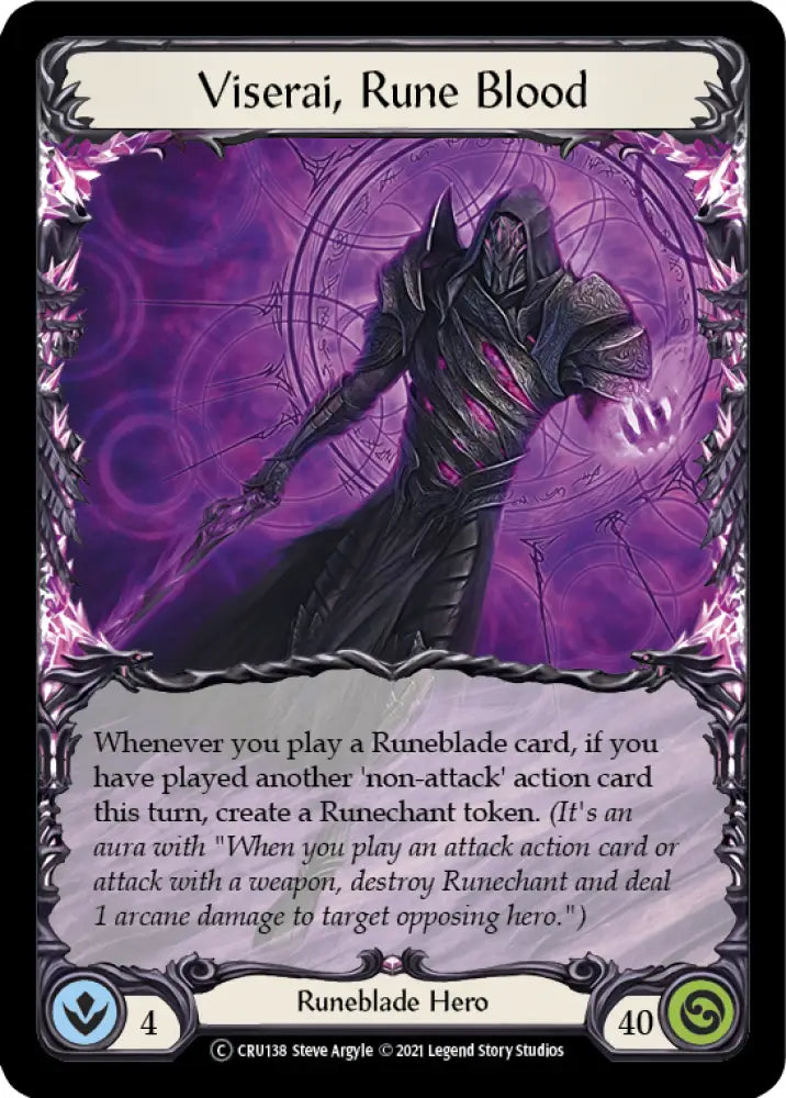 Viserai Rune Blood [Crucible of War Unlimited] Unlimited Normal - Flesh And Blood Single