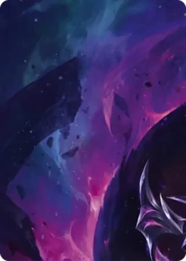 Viserai, the Forsaken // Viserai, Usurper Double Sided Art Card (Top Left) [GEM Pack 6]