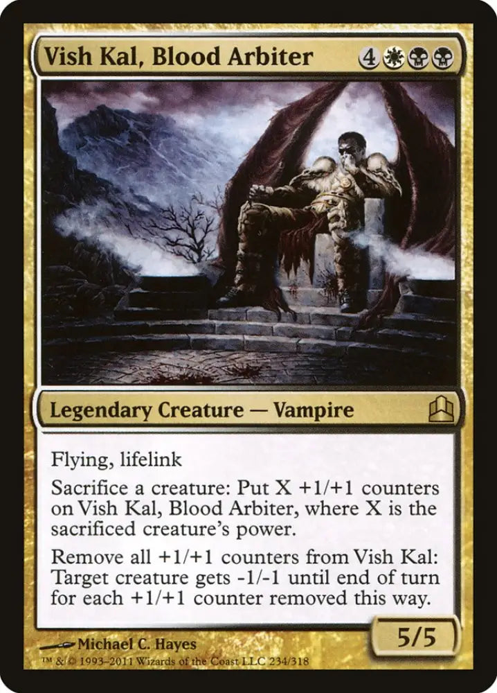 Vish Kal Blood Arbiter [Commander 2011] - MTG Single