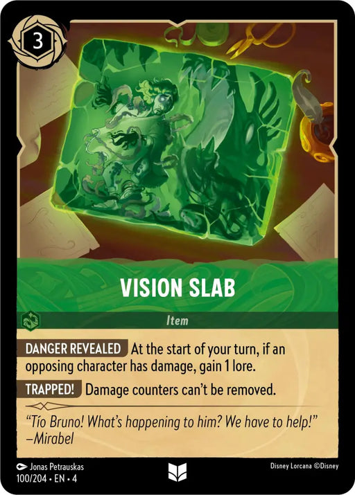 Vision Slab (100/204) [Ursula’s Return] - Lorcana Single