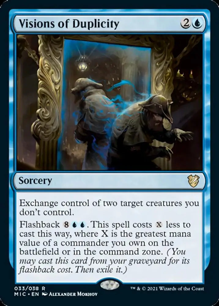 Visions of Duplicity [Innistrad: Midnight Hunt Commander] - MTG Single