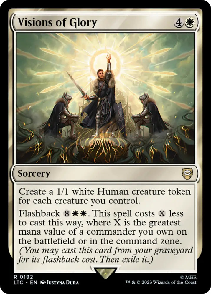 Visions of Glory [The Lord of the Rings: Tales of Middle-Earth Commander] - MTG Single