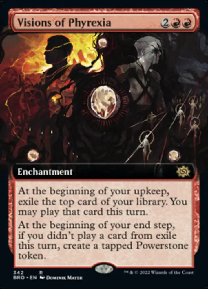 Visions of Phyrexia (Extended Art) [The Brothers’ War] - MTG Single