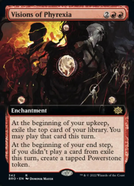 Visions of Phyrexia (Extended Art) [The Brothers’ War] - MTG Single