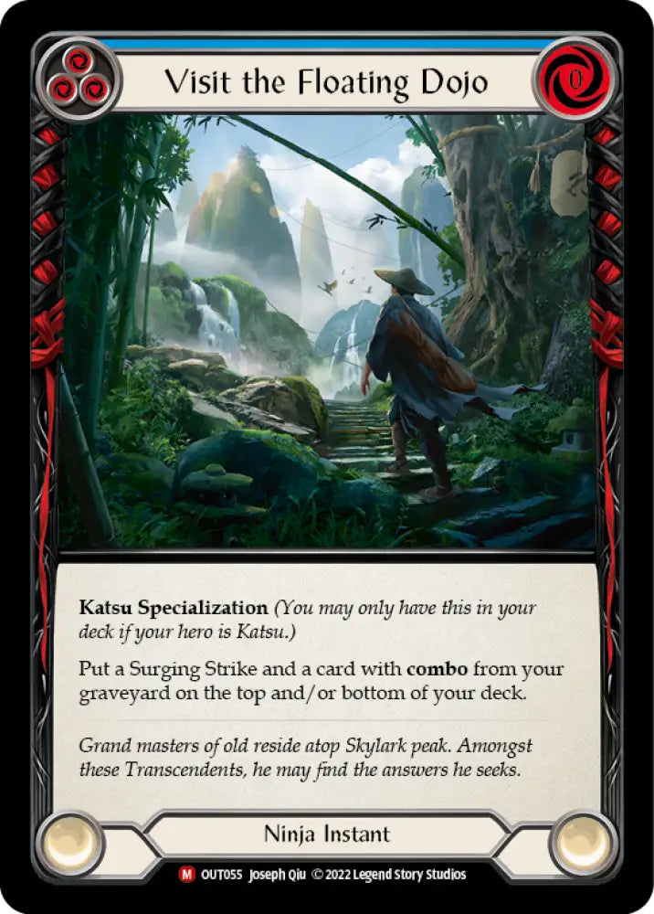 Visit the Floating Dojo [Outsiders] - Flesh And Blood Single