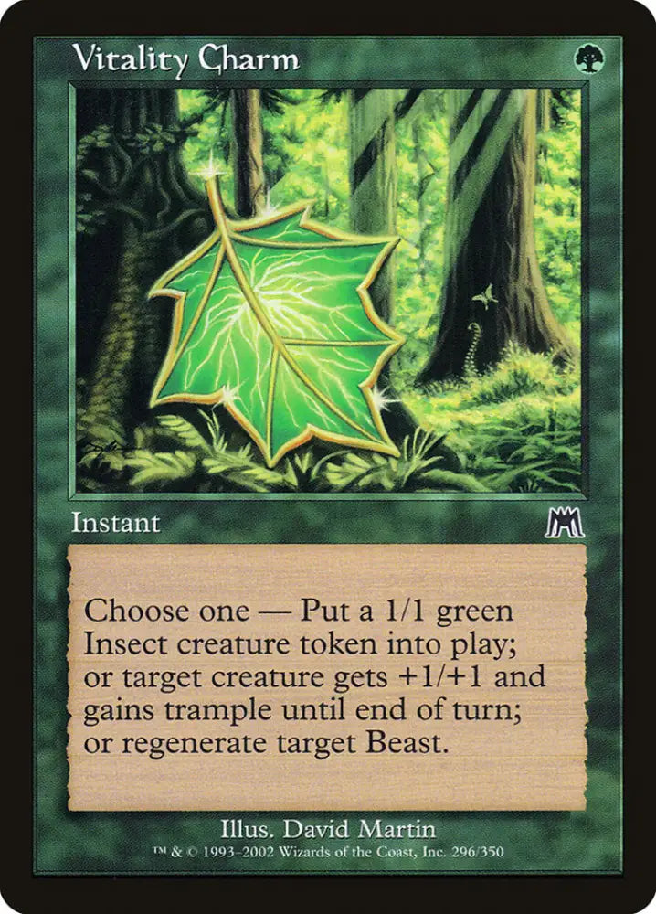 Vitality Charm [Onslaught] - MTG Single