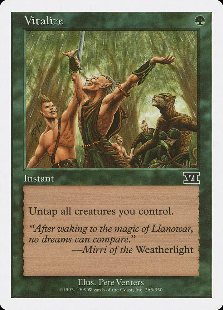 Vitalize [Classic Sixth Edition] - MTG Single