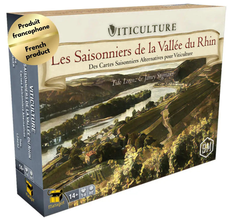 Viticulture / Saisonniers de la Vallée du Rhin (FR) - Board Games