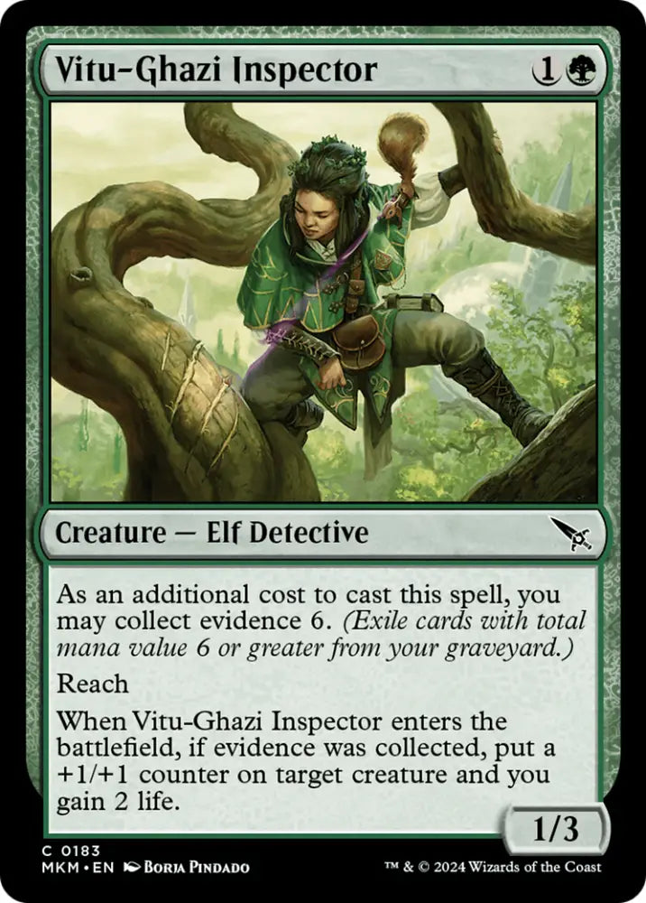 Vitu-Ghazi Inspector [Murders at Karlov Manor] - MTG Single