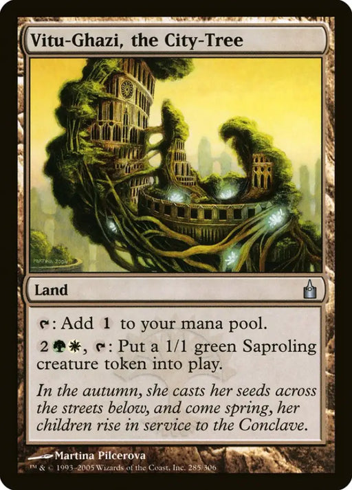 Vitu-Ghazi the City-Tree [Ravnica: City of Guilds] - MTG Single