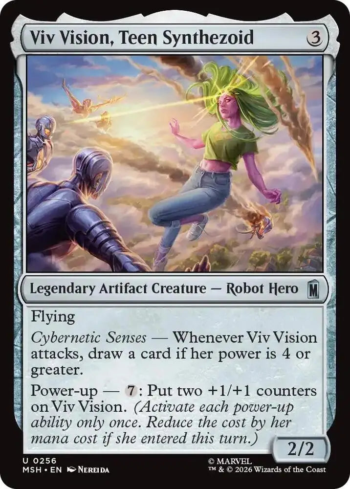 Viv Vision, Teen Synthezoid (256) [Marvel Super Heroes]