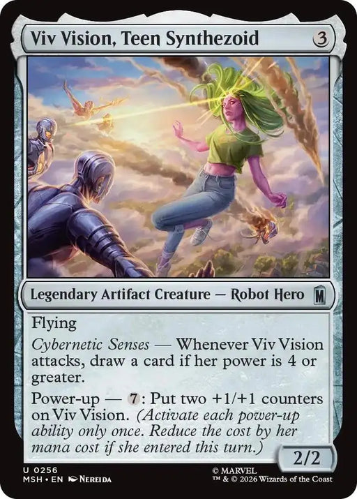 Viv Vision, Teen Synthezoid (256) [Marvel Super Heroes]