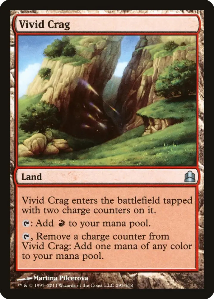 Vivid Crag [Commander 2011] - MTG Single