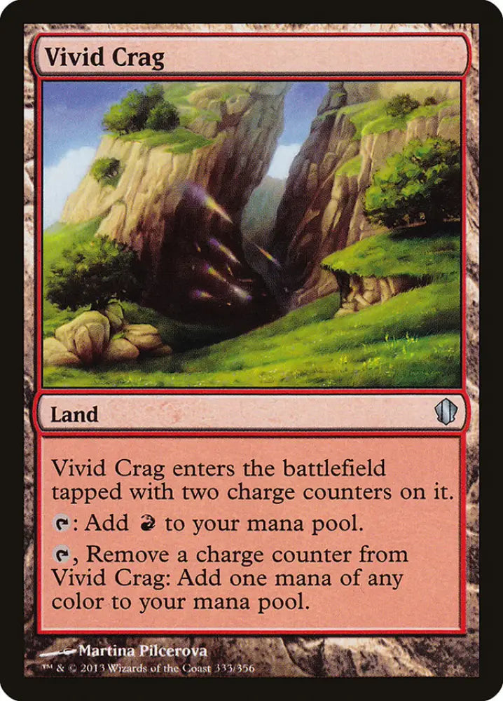 Vivid Crag [Commander 2013] - MTG Single