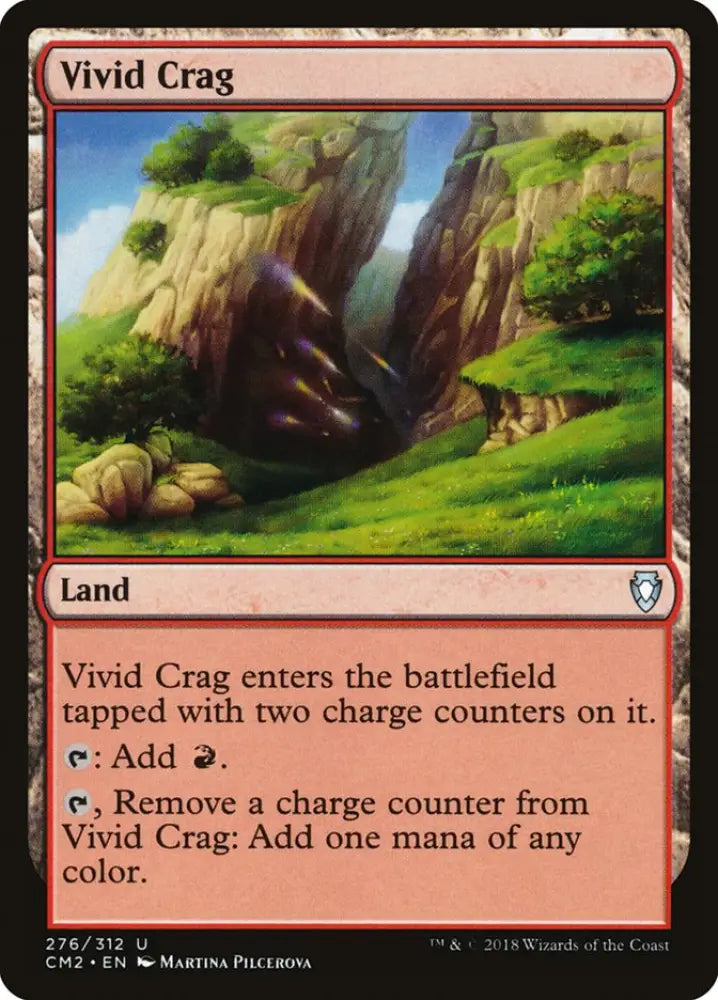 Vivid Crag [Commander Anthology Volume II] - MTG Single