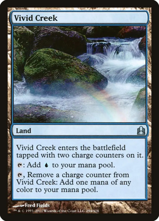 Vivid Creek [Commander 2011] - MTG Single