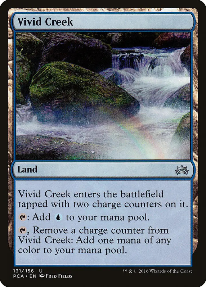 Vivid Creek [Planechase Anthology] - MTG Single