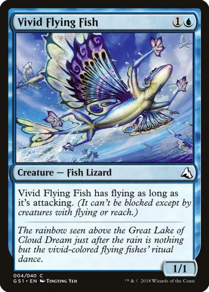 Vivid Flying Fish [Global Series Jiang Yanggu & Mu Yanling] - MTG Single
