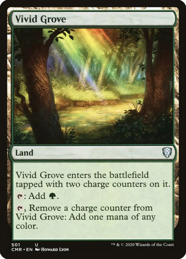 Vivid Grove [Commander Legends] - MTG Single