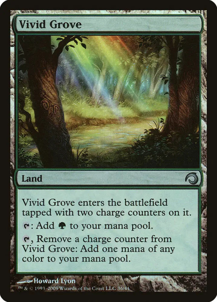 Vivid Grove [Premium Deck Series: Slivers] - MTG Single