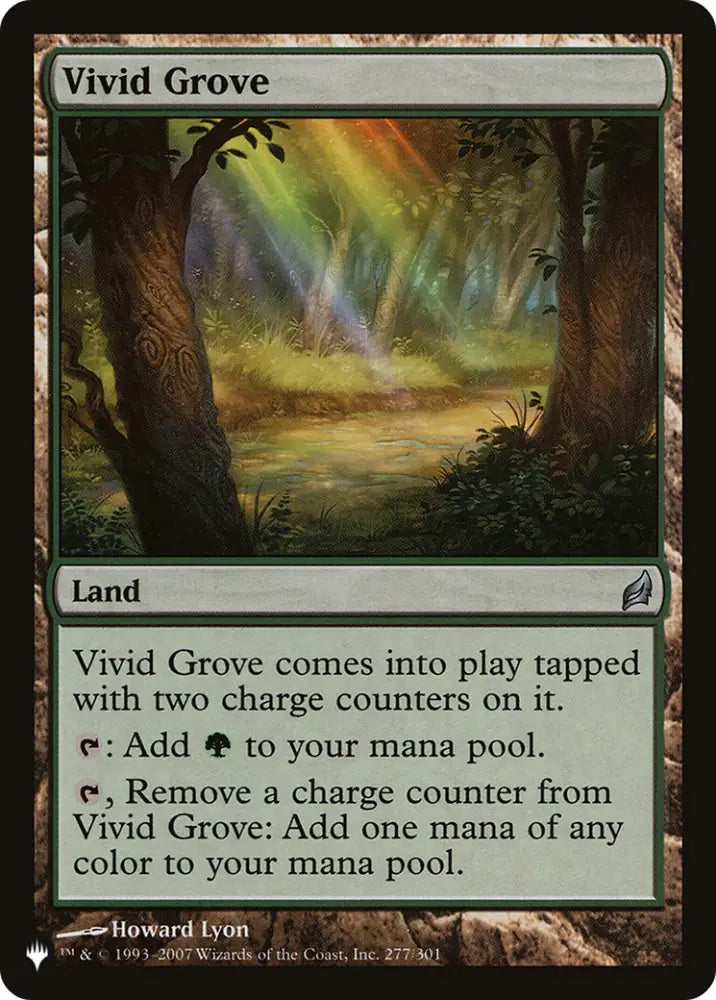 Vivid Grove [Secret Lair: From Cute to Brute] - MTG Single