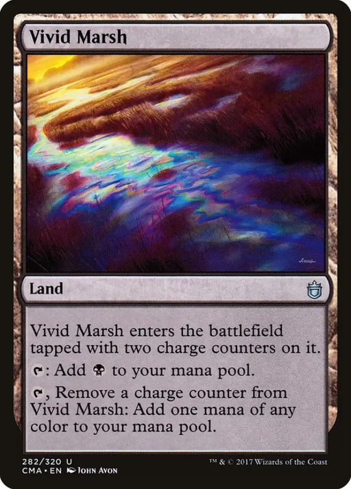 Vivid Marsh [Commander Anthology] - MTG Single