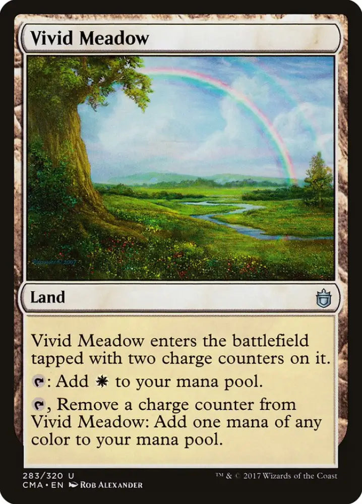 Vivid Meadow [Commander Anthology] - MTG Single