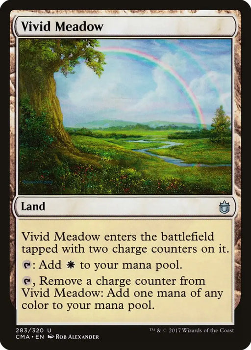 Vivid Meadow [Commander Anthology] - MTG Single