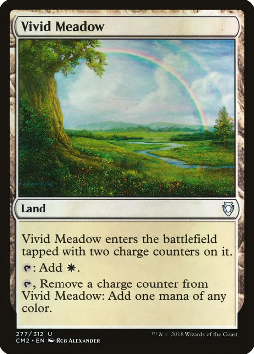 Vivid Meadow [Commander Anthology Volume II] - MTG Single