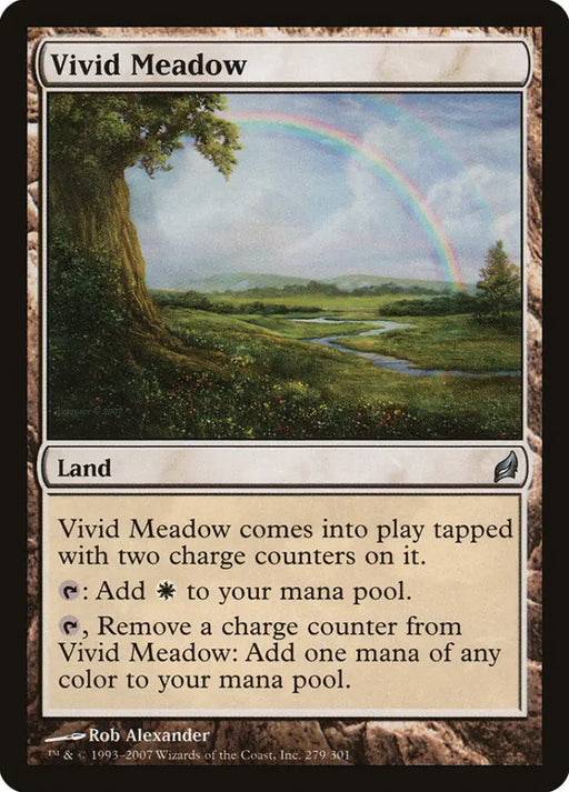 Vivid Meadow [Lorwyn] - MTG Single