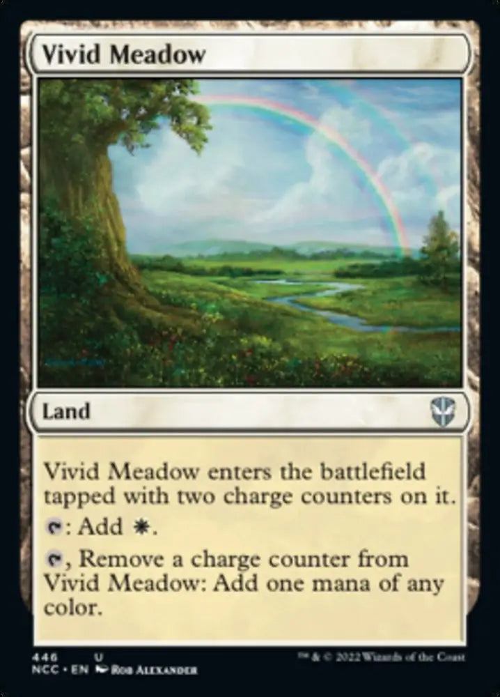 Vivid Meadow [Streets of New Capenna Commander] - MTG Single