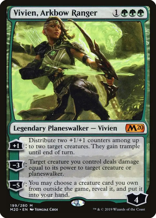 Vivien Arkbow Ranger [Core Set 2020] - MTG Single