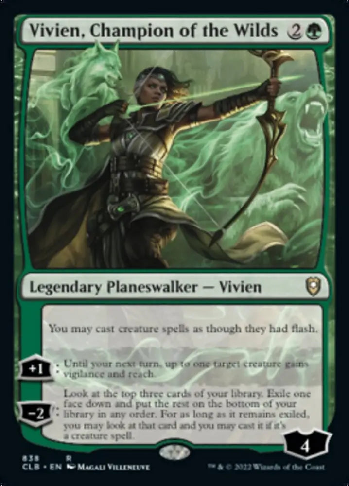 Vivien Champion of the Wilds [Commander Legends: Battle for Baldur’s Gate] - MTG Single