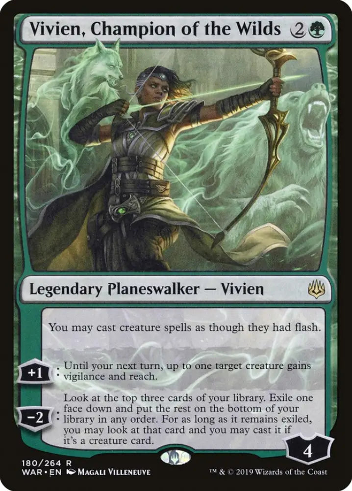 Vivien Champion of the Wilds [War of the Spark] - MTG Single