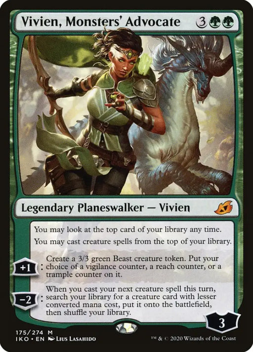 Vivien Monsters’ Advocate [Ikoria: Lair of Behemoths] - MTG Single