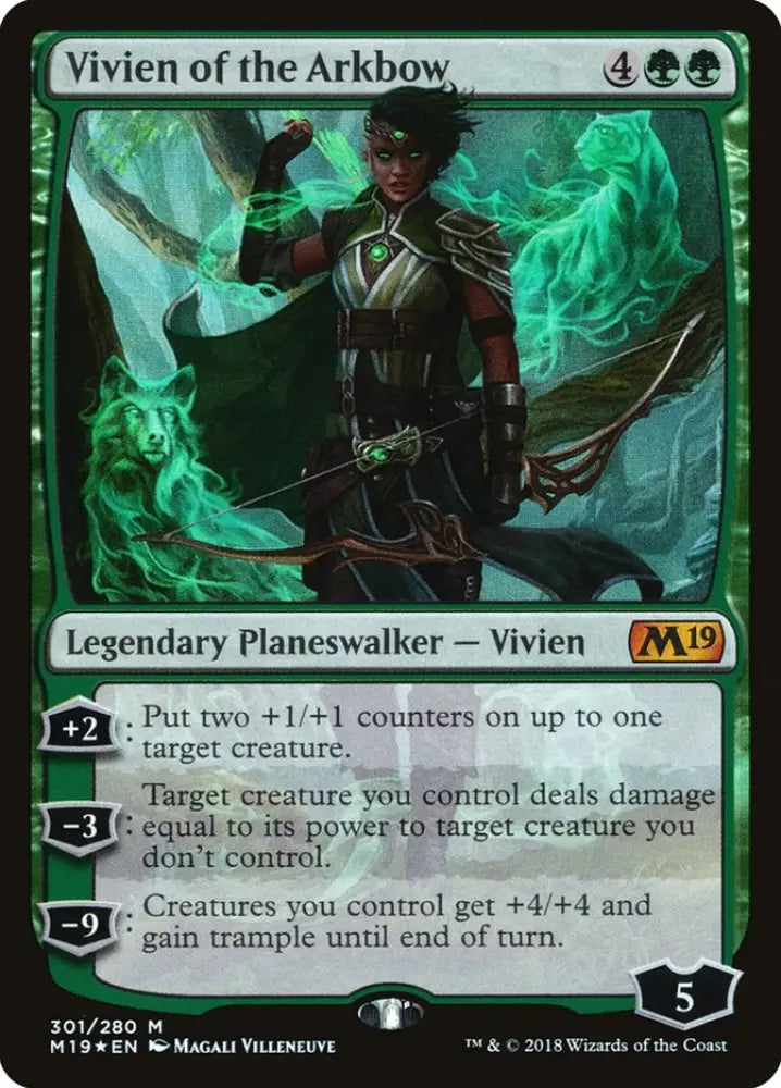 Vivien of the Arkbow [Core Set 2019] - MTG Single