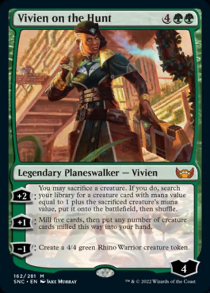 Vivien on the Hunt [Streets of New Capenna] - MTG Single