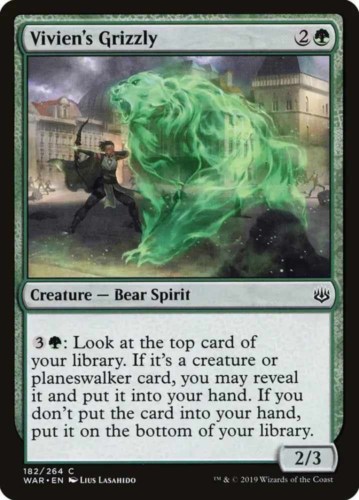 Vivien’s Grizzly [War of the Spark] - MTG Single