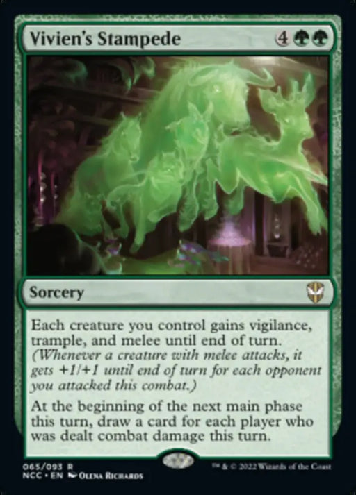Vivien’s Stampede [Streets of New Capenna Commander] - MTG Single