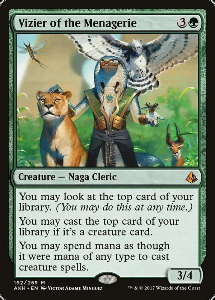 Vizier of the Menagerie [Amonkhet] - MTG Single