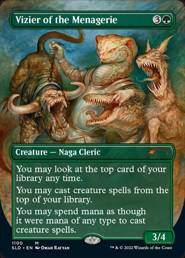 Vizier of the Menagerie (Borderless) [Secret Lair Drop Series] - MTG Single