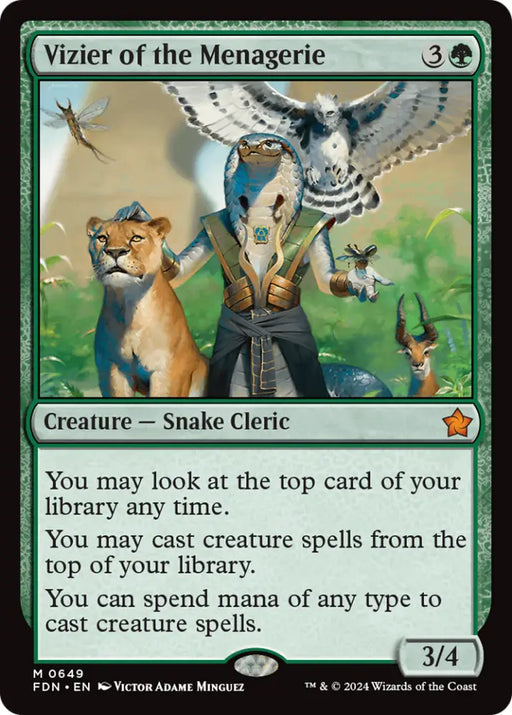 Vizier of the Menagerie [Foundations] - MTG Single