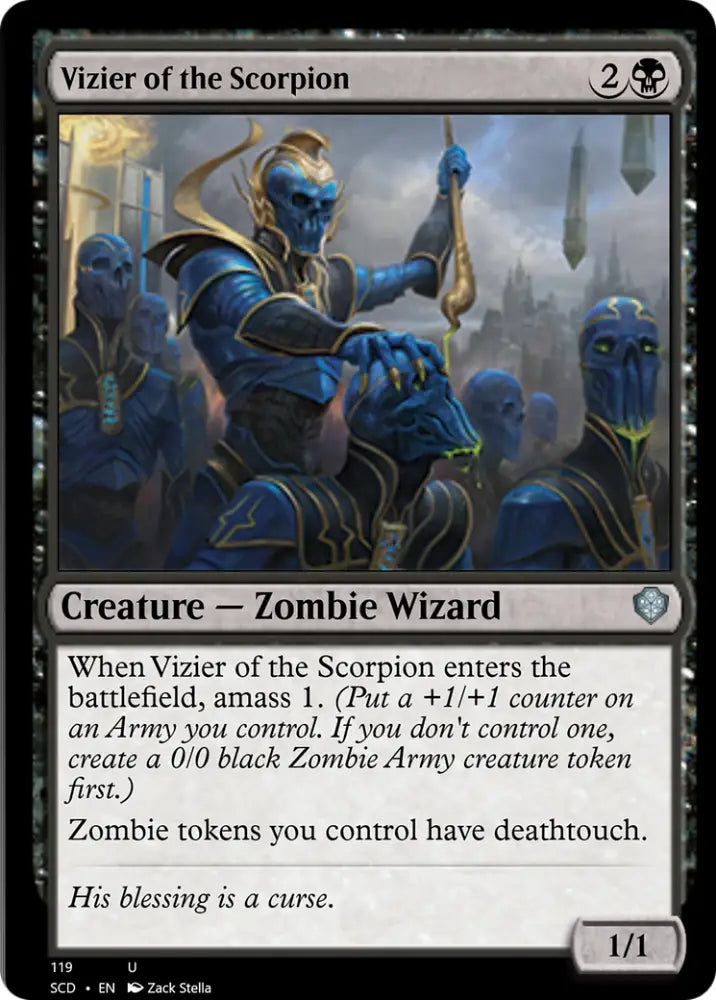Vizier of the Scorpion [Starter Commander Decks] - MTG Single