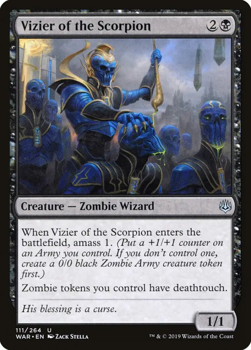 Vizier of the Scorpion [War of the Spark] - MTG Single
